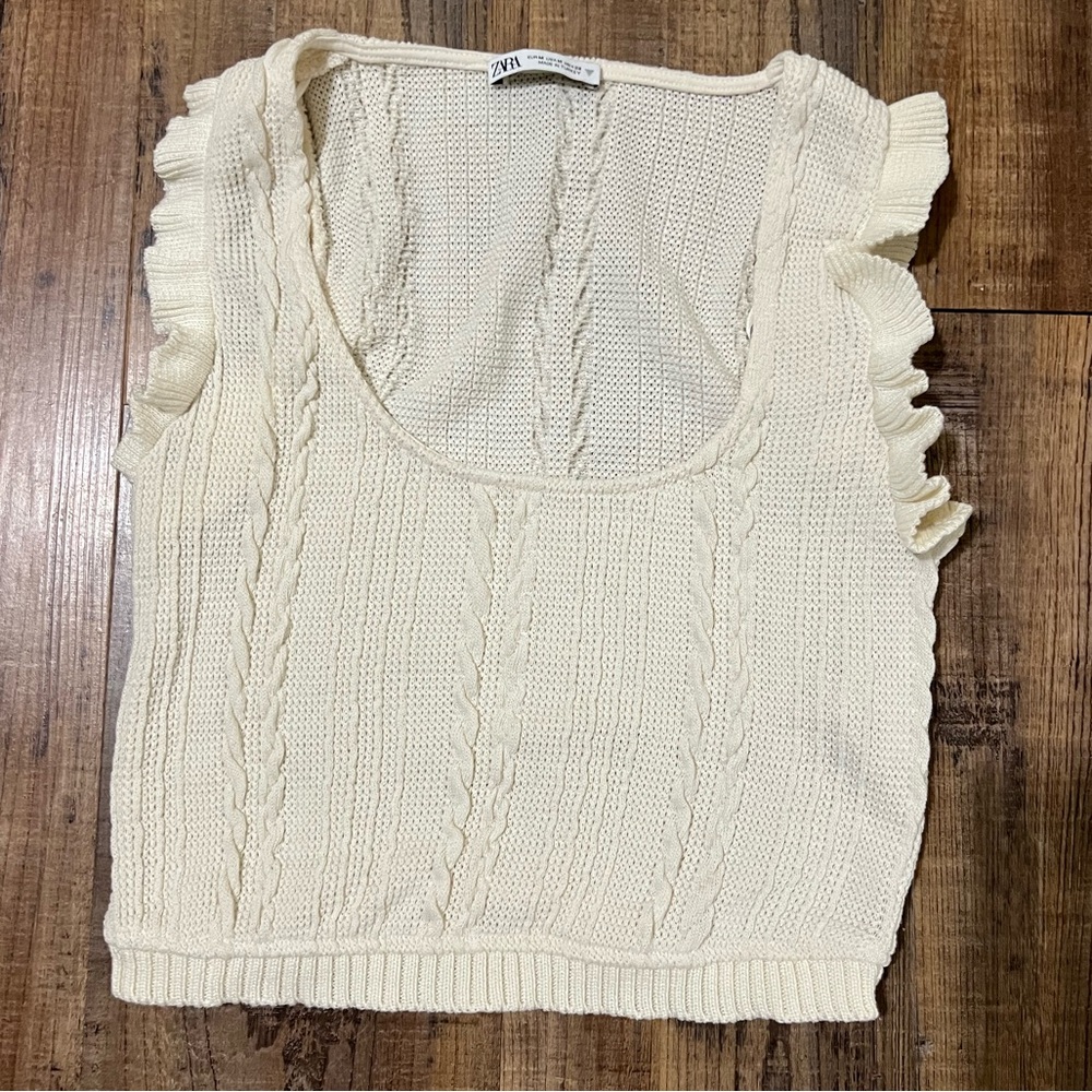ZARA Knitted Tank